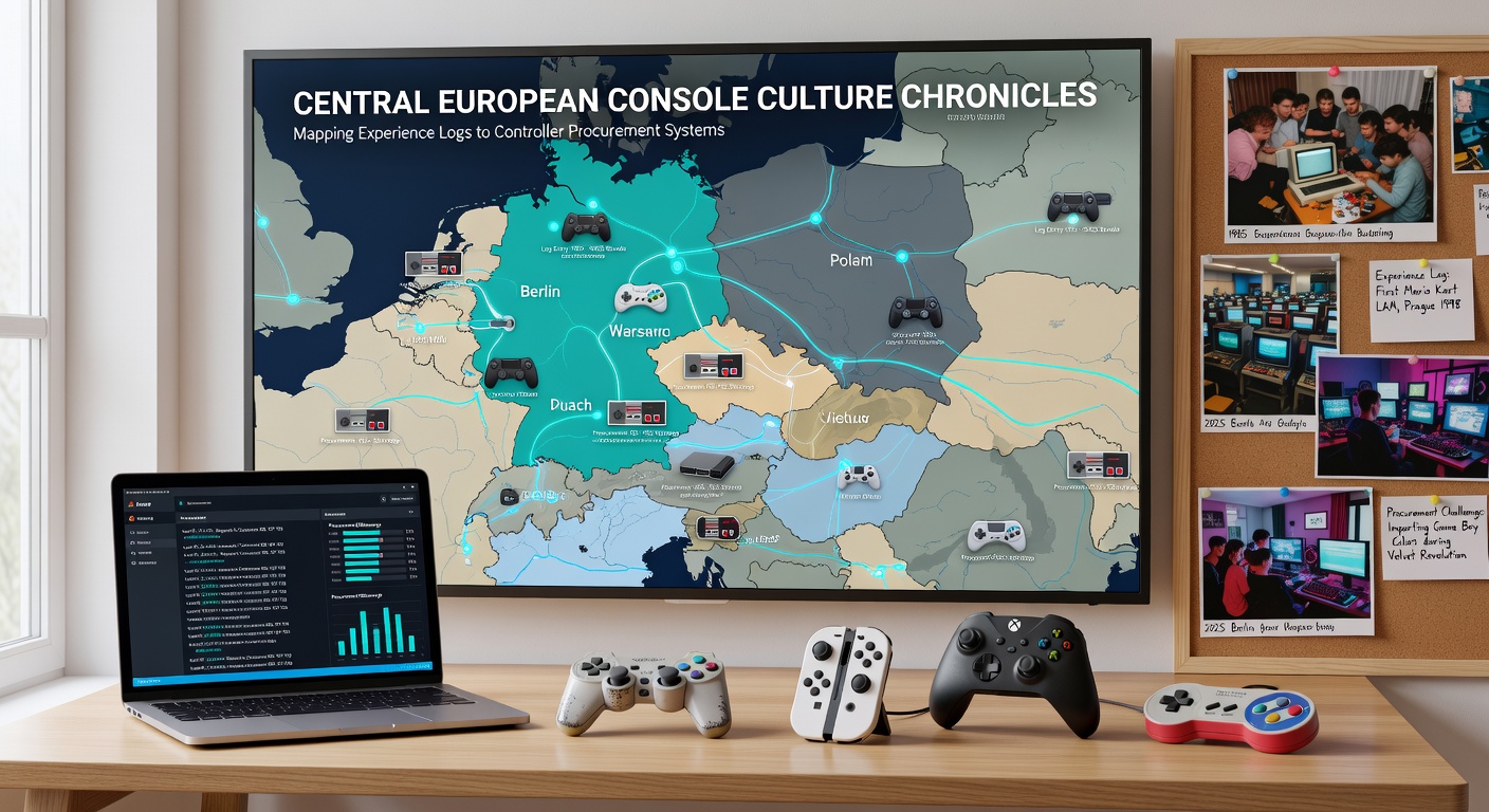 Detailed view of controller procurement interface showing mapped experience data and regional buying options in Central Europe