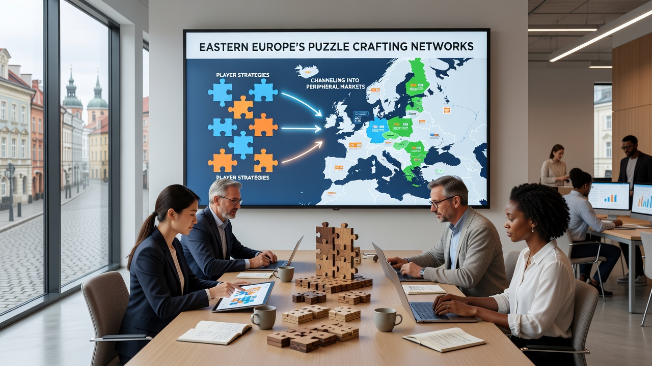 Blog index pathways guiding players from puzzle strategies to peripheral product markets