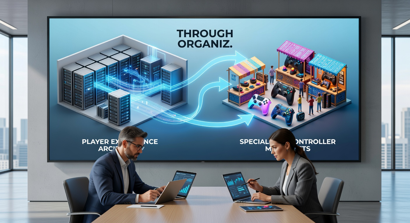 Central European gaming hub displaying structured navigation from player archives to specialized controller retail sections with regional product filters