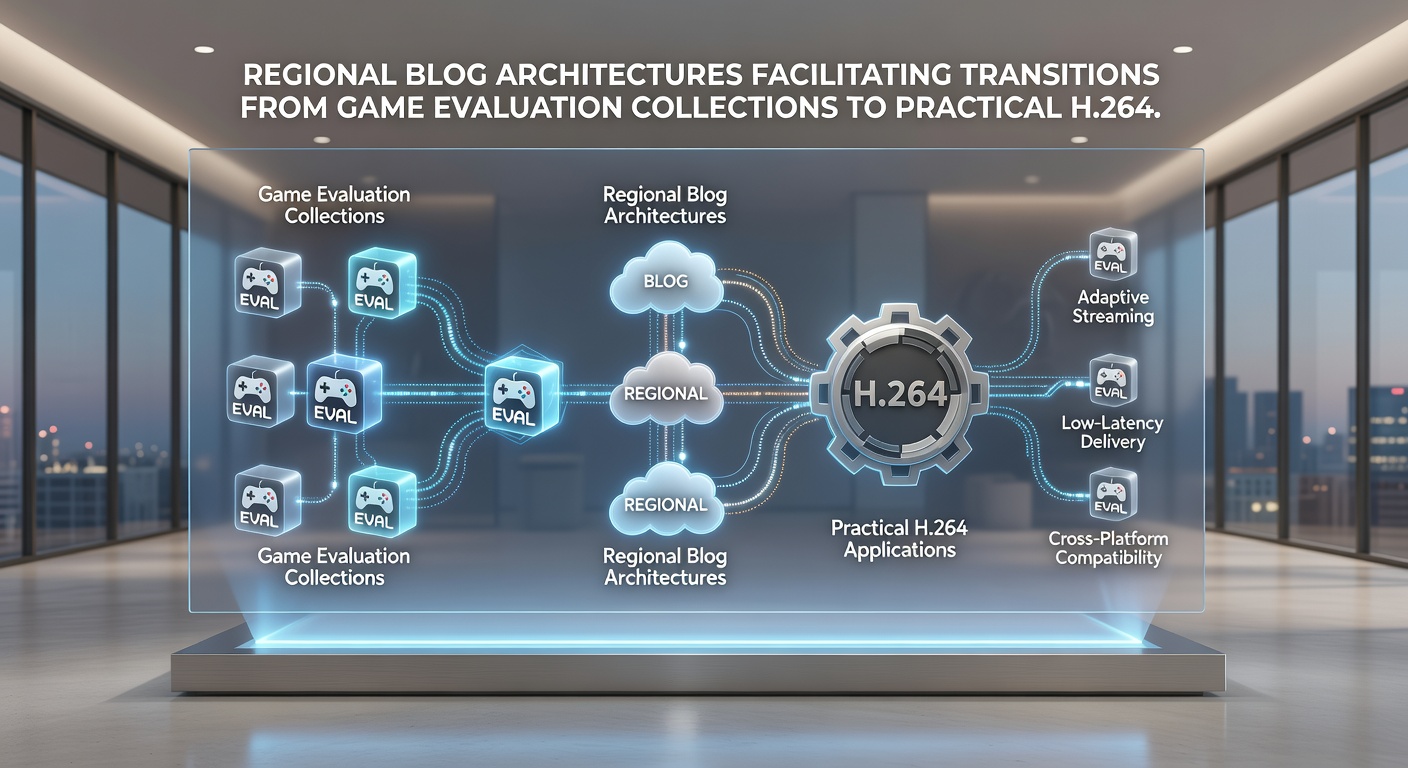 Example of mid-article transition module linking game evaluations to hardware retail options