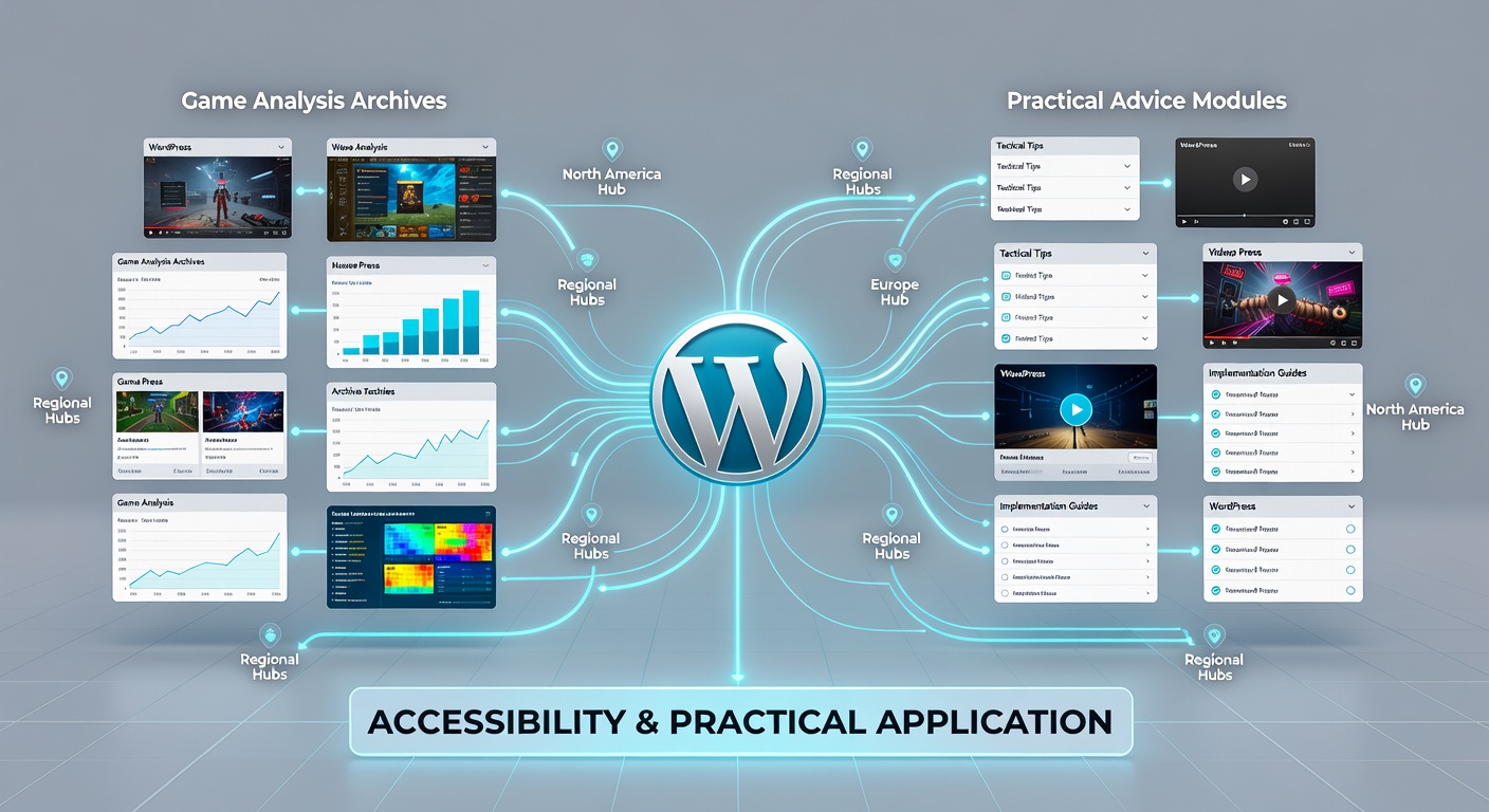 Integrated advice module showing game analysis links and accessory recommendations
